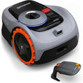Navimow i105E Robot Tondeuse sans Fil p¨¦riph¨¦rique, Recommand¨¦ 500 m2, Max. 600 m2, RTK+Vision Tondeuse Robot Gazon, IA cartographie Automatique, Limite virtuelle, Gestion multizon