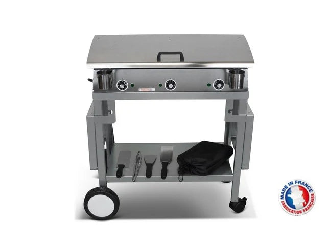 Pack plancha ¨¦lectrique  Lux 830 Inox - Chariot Monceau Planchaelec(SELLER_2026_64443)