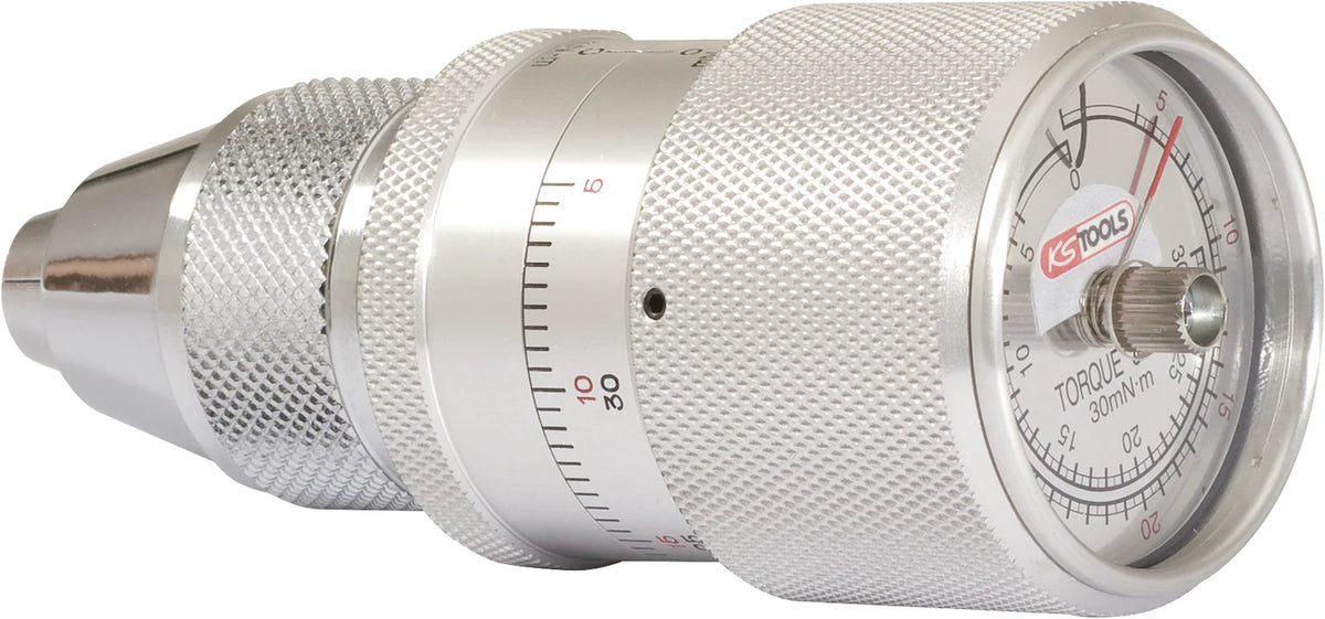 KS TOOLS Outil testeur de couple de pr¨¦cision avec blocage interm¨¦daire de l'aiguille, 1-9m Nm ( 516.3310 )(d¨¦faut)