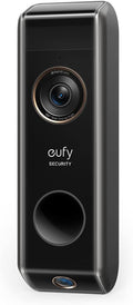 eufy Security Vid¨¦o Doorbell S330 Add-on Dual Camera (avec Batterie),cam¨¦ra suppl¨¦mentaire,Sonnette de Porte vid¨¦o aliment¨¦e par Batterie, d¨¦tecteur de Mouvement, d¨¦tection de Colis, 2K HD,sans Frais(Noir)