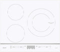 Sauter - SPI4360W - Table de cuisson ¨¤ induction - Table de cuisson encastrable - Blanc
