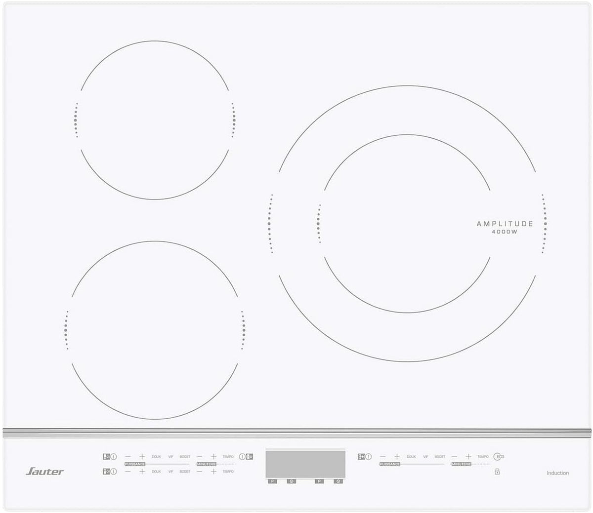 Sauter - SPI4360W - Table de cuisson ¨¤ induction - Table de cuisson encastrable - Blanc