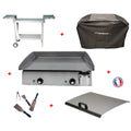 Pack plancha ¨¦lectrique  Lux 600 Inox - Chariot Od¨¦on 601 Planchaelec(SELLER_2026_64481)