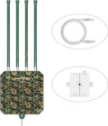 WAVLINK AX3000 Extenseur WiFi 6 ext¨¦rieur longue port¨¦e, point d'acc¨¨s sans fil ext¨¦rieur WiFi 6, prend en charge PoE actif, antennes ¨¤ gain ¨¦lev¨¦ 4 x 8 dBi, IP67, jusqu'¨¤ 128 appareils pour la ferme(Vert)