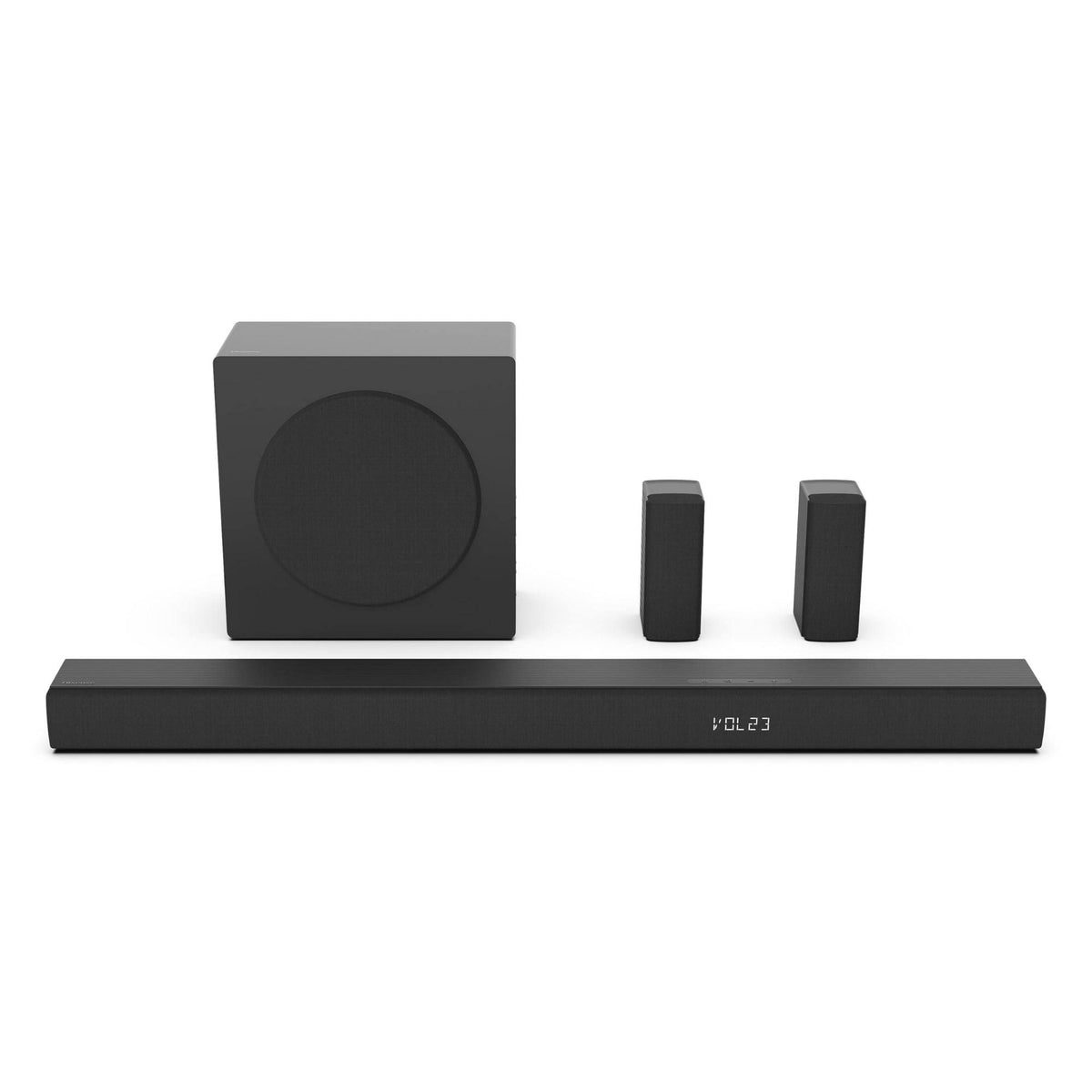 Barre de son Hisense HS5100 5.1CH avec caisson de basse sans fil 540W enceintes arri¨¨res(Noir)