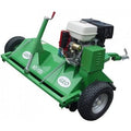 Tondo Broyeur Tondeuse autonome Quad GEO ATV 120 ¨C 15cv tractable - Rotobroyeur tractable(Vert/Noir/Argent)