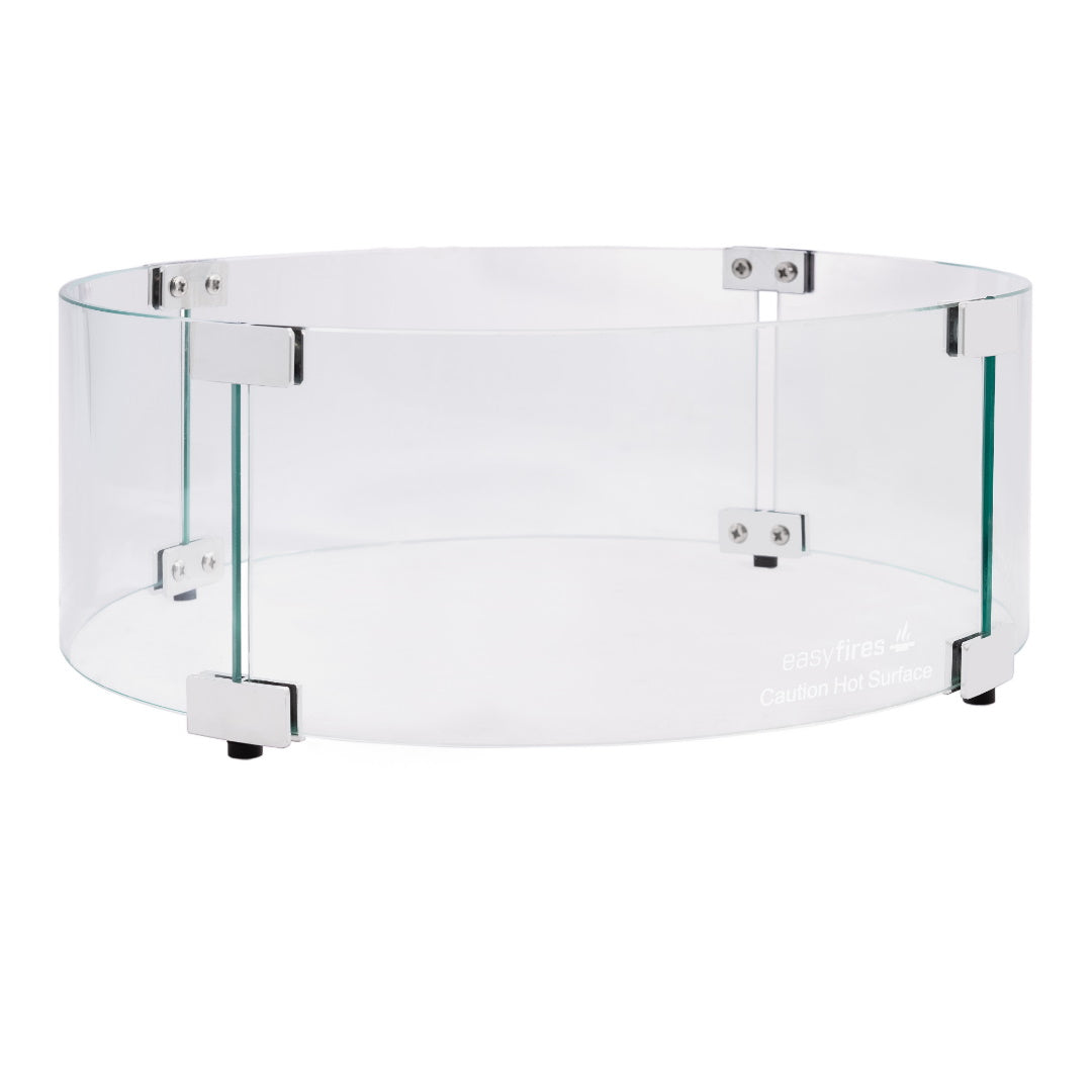 Easyfires Glasombouw ? 45 cm Zilver