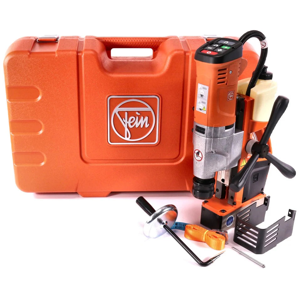 Fein KBU 35 PQW Universal Unit¨¦ de per?age magn¨¦tique jusqu'¨¤ 35 mm ( 72707261000 ) + Jeu d'accessoires 5 pi¨¨ces + Coffret(d¨¦faut)